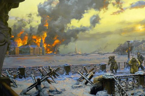 Великий подвиг Ленинграда